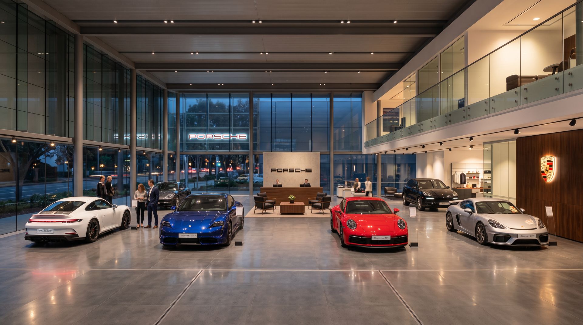Салон Porsche